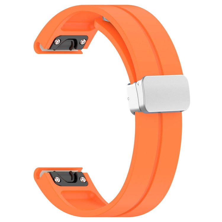 Super Godt Silikone Universal Rem passer til Smartwatch - Orange#serie_4