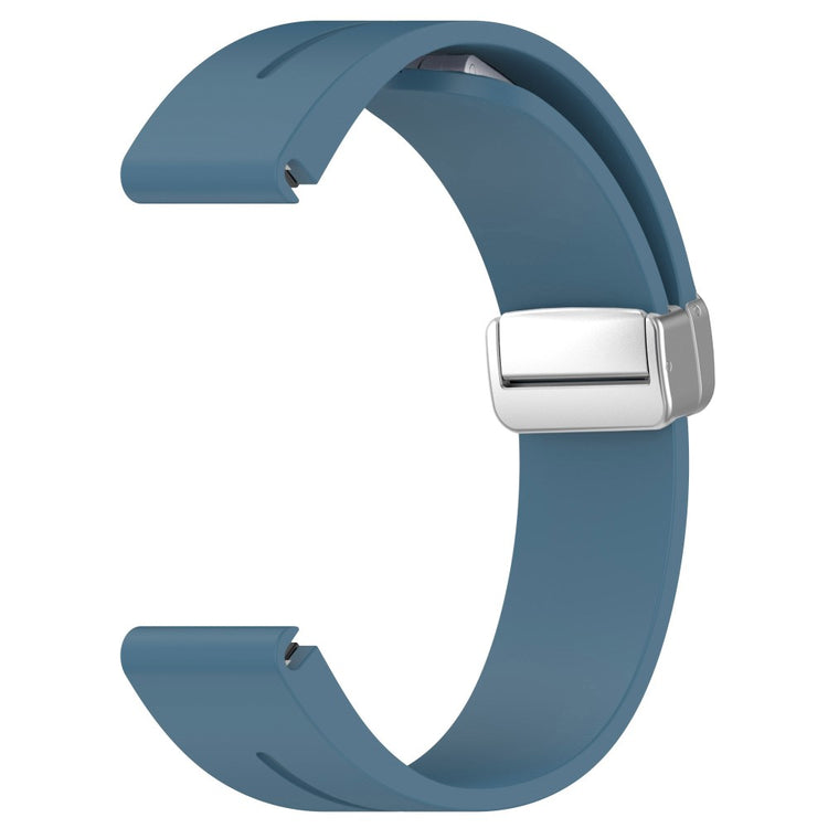 Super Godt Silikone Universal Rem passer til Smartwatch - Blå#serie_6