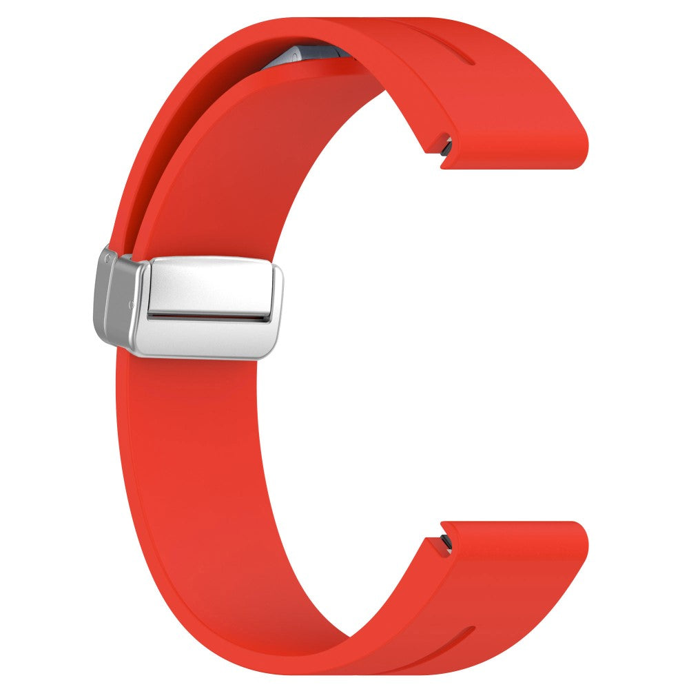 Super Godt Silikone Universal Rem passer til Smartwatch - Rød#serie_7