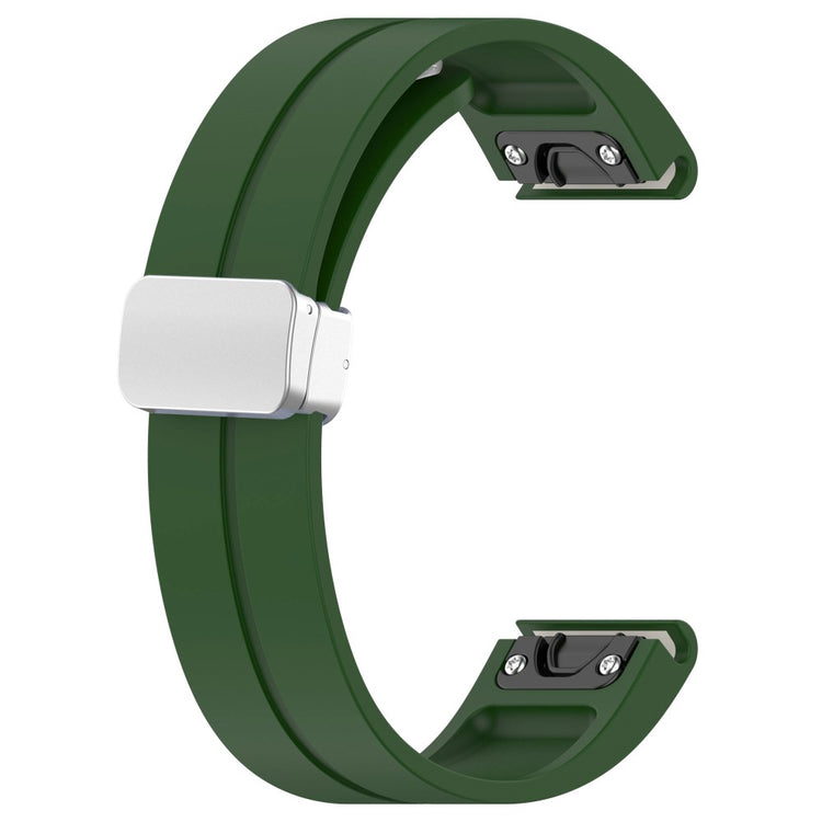 Super Godt Silikone Universal Rem passer til Smartwatch - Grøn#serie_9