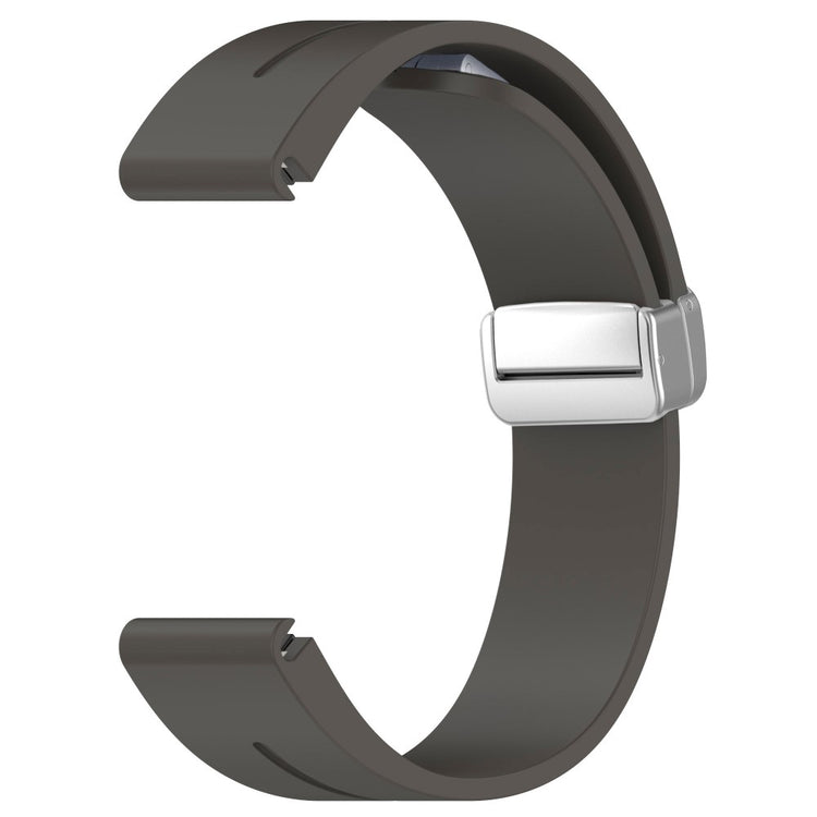 Super Godt Silikone Universal Rem passer til Smartwatch - Sølv#serie_10