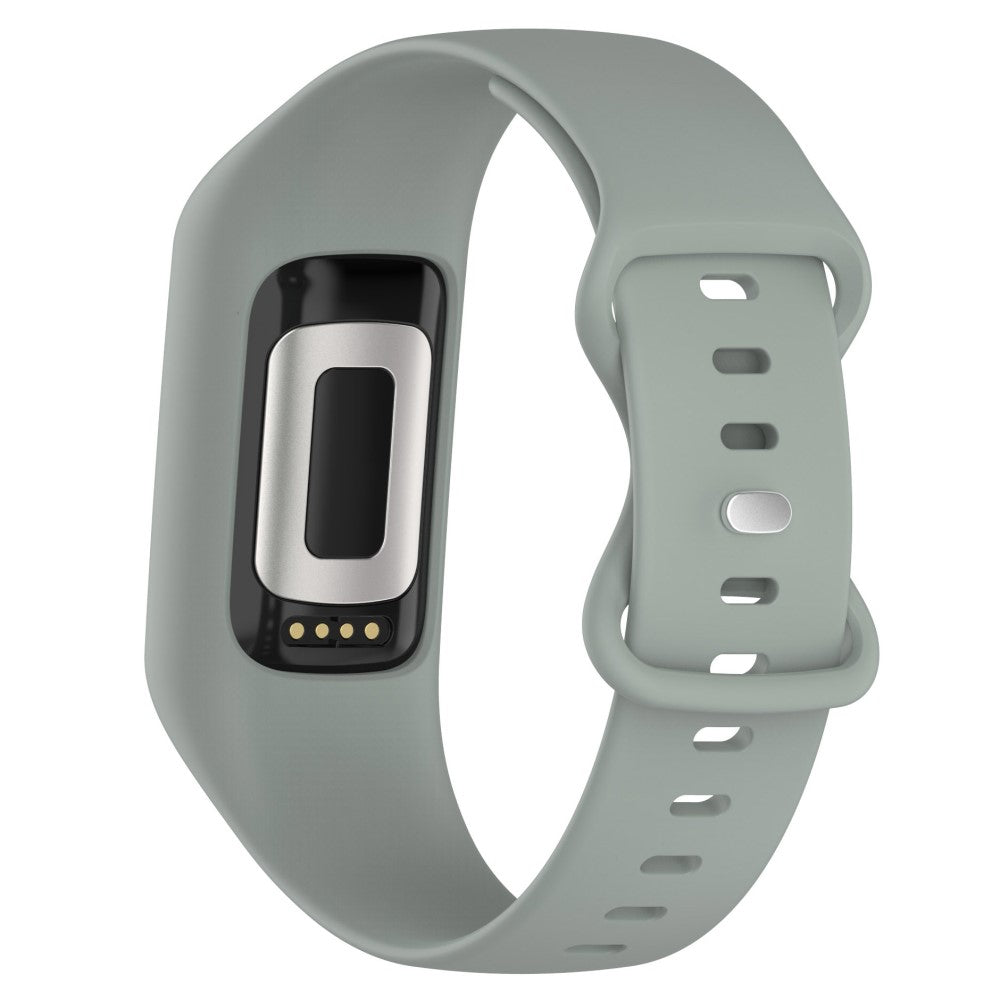 Mega Godt Silikone Universal Rem passer til Fitbit Smartwatch - Sølv#serie_4