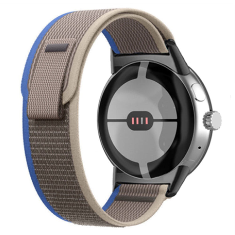 Nylon Universal Rem passer til Google Pixel Watch / Google Pixel Watch 2 - Blå#serie_3