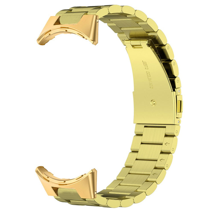 Metal Universal Rem passer til Google Pixel Watch / Google Pixel Watch 2 - Guld#serie_5