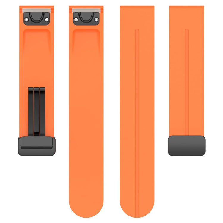 Vildt Elegant Silikone Universal Rem passer til Garmin Smartwatch - Orange#serie_4