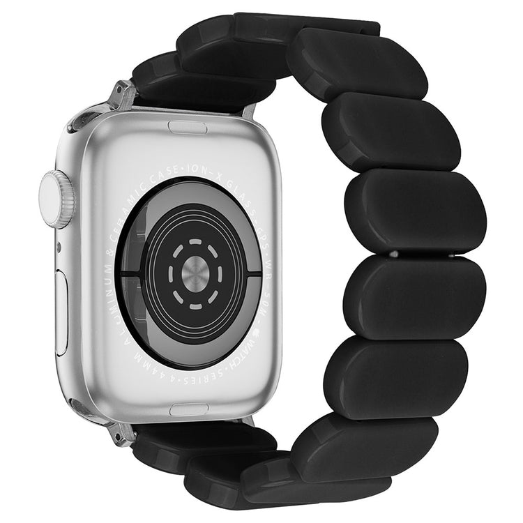 Rigtigt Cool Silikone Universal Rem passer til Apple Smartwatch - Sort#serie_8