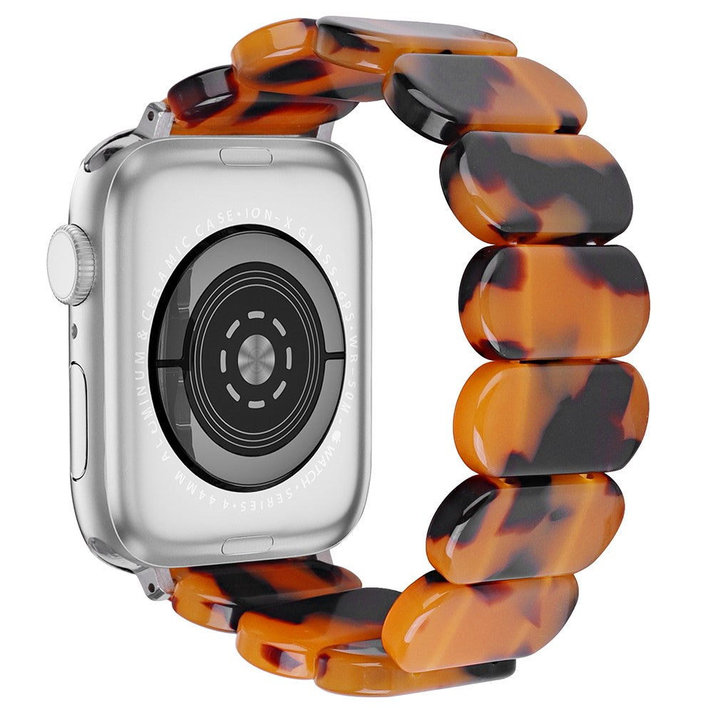 Rigtigt Cool Silikone Universal Rem passer til Apple Smartwatch - Gul#serie_9