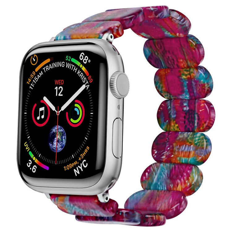 Rigtigt Cool Silikone Universal Rem passer til Apple Smartwatch - Rød#serie_10