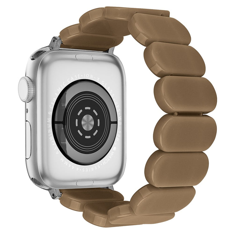 Rigtigt Cool Silikone Universal Rem passer til Apple Smartwatch - Brun#serie_12