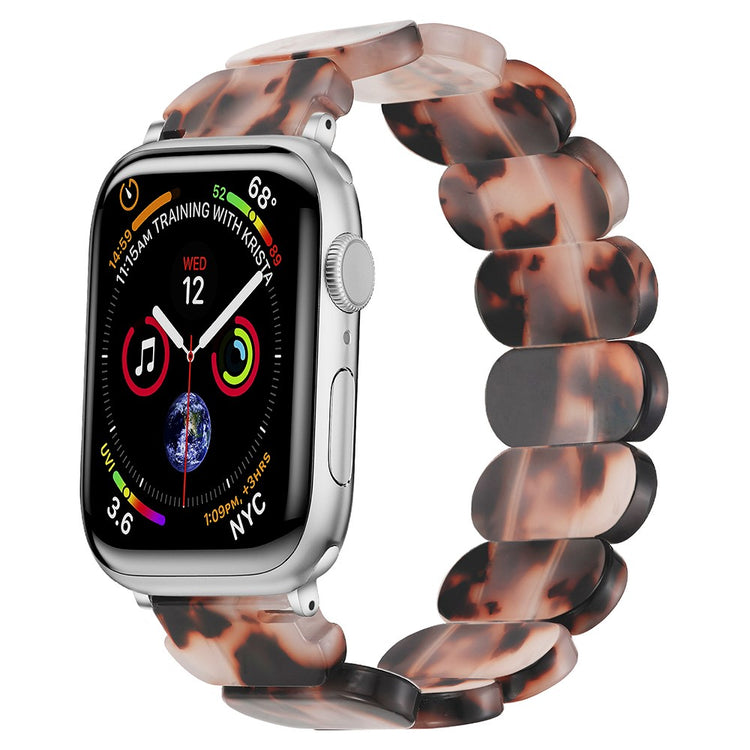Rigtigt Cool Silikone Universal Rem passer til Apple Smartwatch - Brun#serie_13