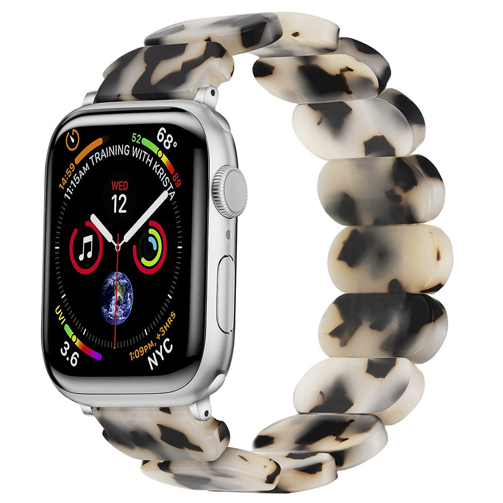 Rigtigt Cool Silikone Universal Rem passer til Apple Smartwatch - Hvid#serie_14