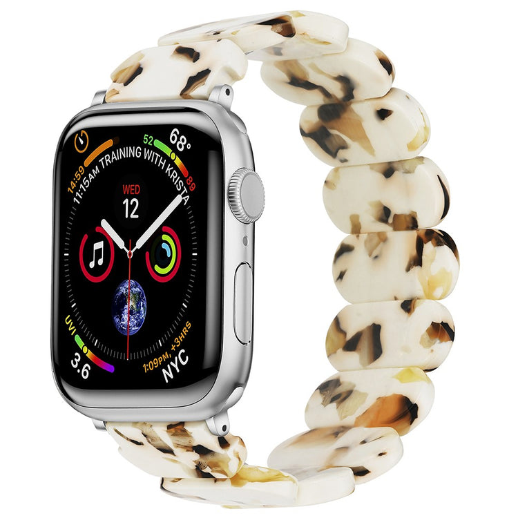 Rigtigt Cool Silikone Universal Rem passer til Apple Smartwatch - Brun#serie_15