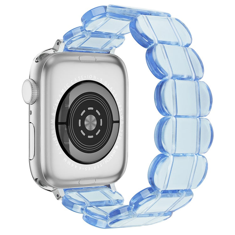 Rigtigt Cool Silikone Universal Rem passer til Apple Smartwatch - Blå#serie_19
