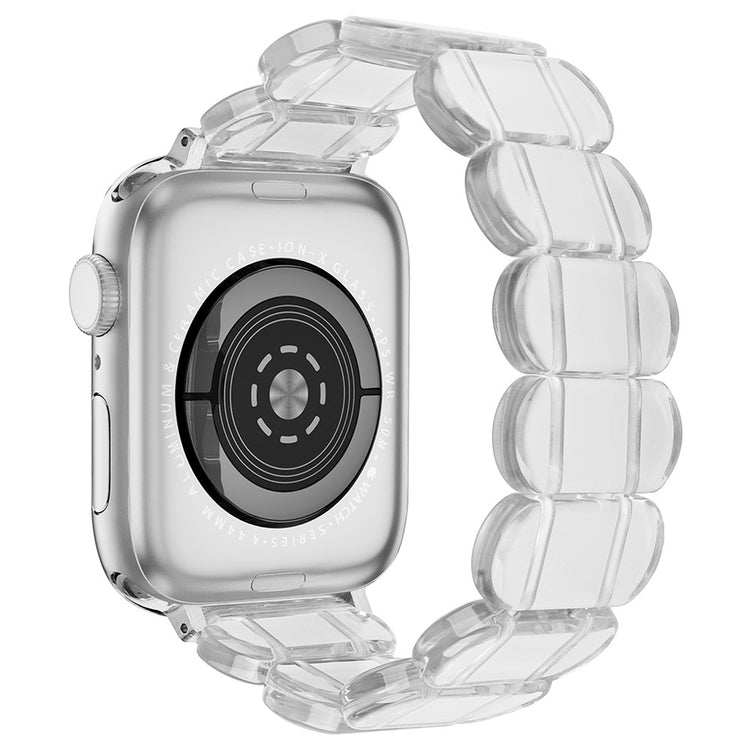 Rigtigt Cool Silikone Universal Rem passer til Apple Smartwatch - Gennemsigtig#serie_20