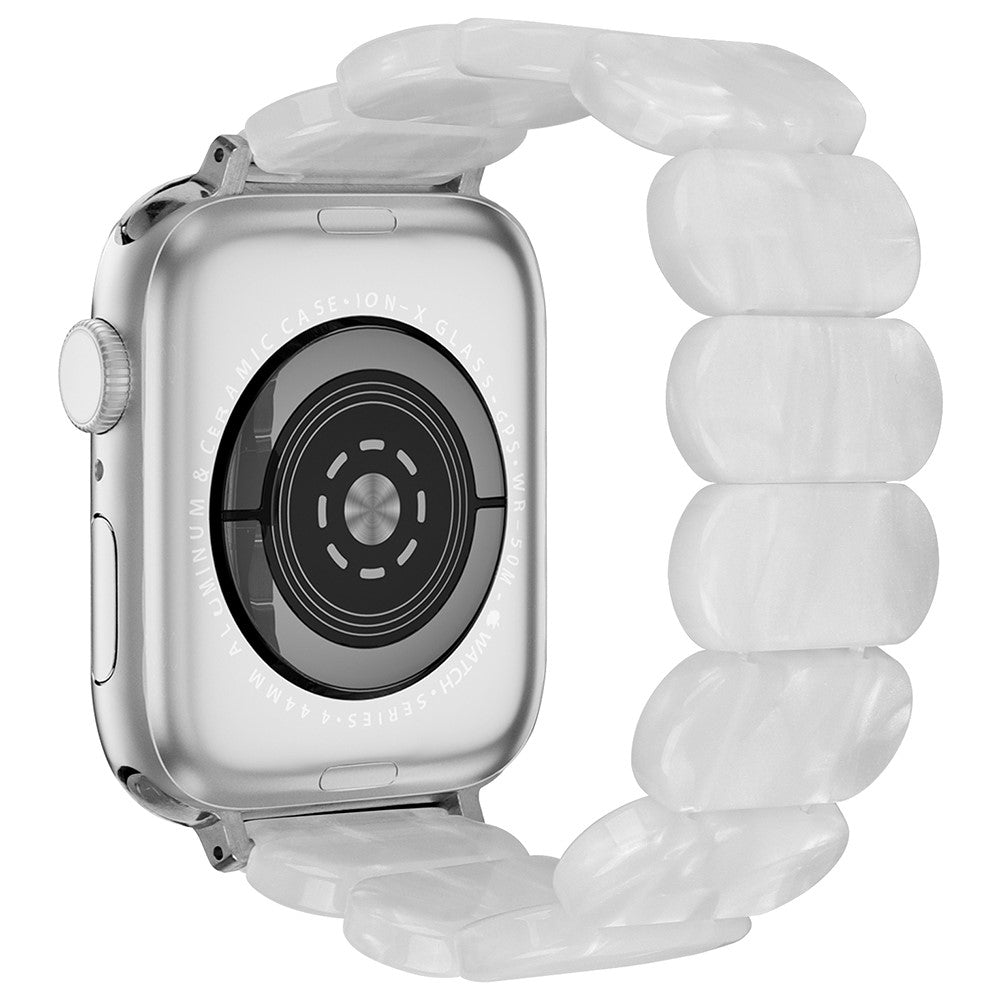Rigtigt Cool Silikone Universal Rem passer til Apple Smartwatch - Hvid#serie_22