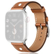 Mega Tufft Apple Smartwatch Äkta Läder Universell Armband