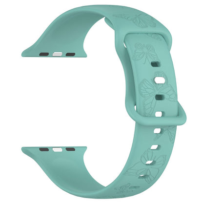 Vildt Godt Silikone Universal Rem passer til Apple Smartwatch - Grøn#serie_14