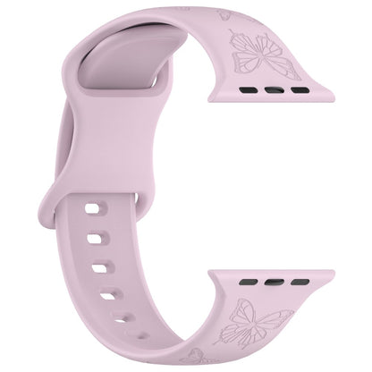 Vildt Godt Silikone Universal Rem passer til Apple Smartwatch - Lilla#serie_16