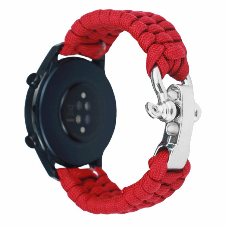 Vildt Cool Nylon Universal Rem passer til Smartwatch - Rød#serie_5