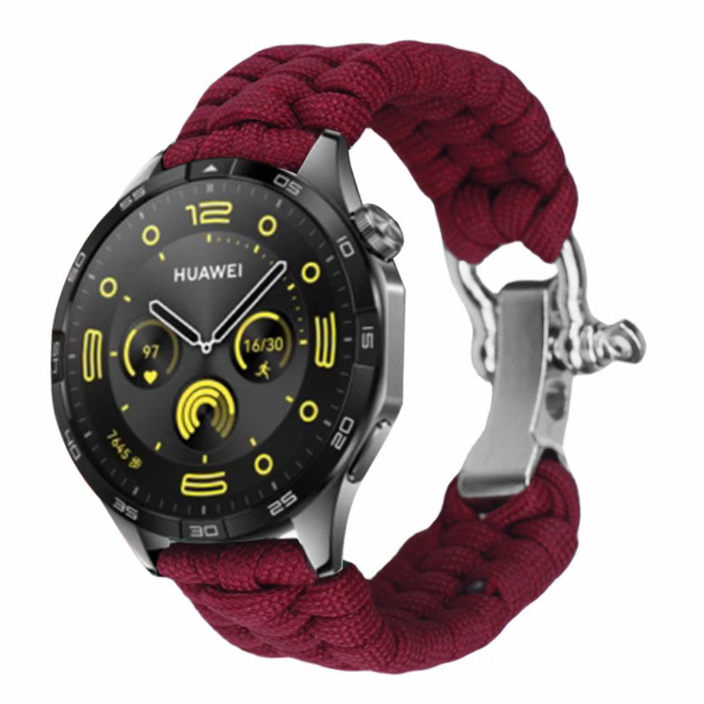 Vildt Cool Nylon Universal Rem passer til Smartwatch - Rød#serie_6
