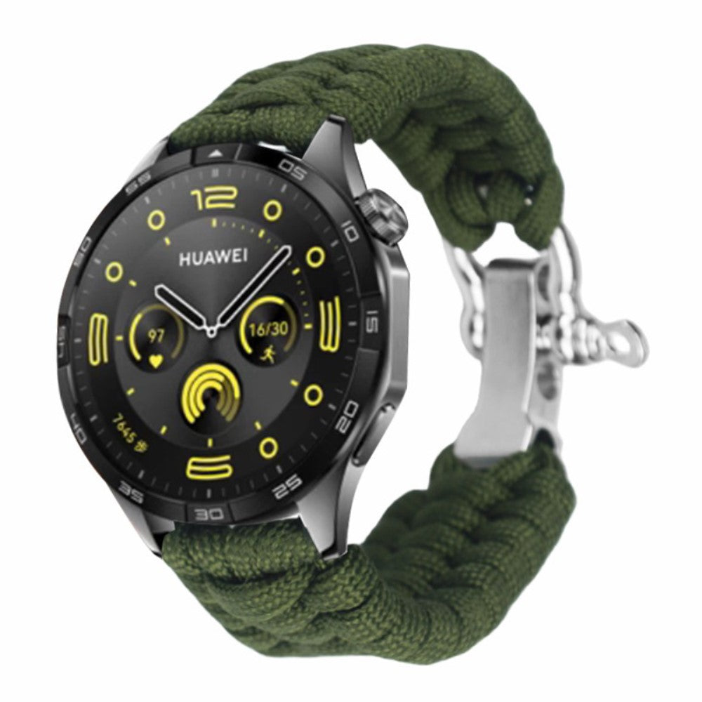 Vildt Cool Nylon Universal Rem passer til Smartwatch - Grøn#serie_7