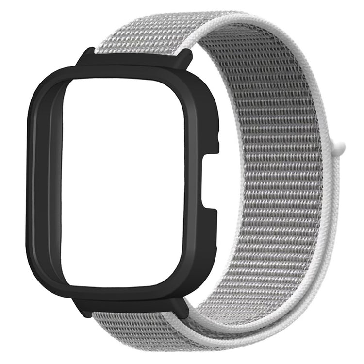 Meget Holdbart Nylon Rem passer til Xiaomi Redmi Watch 3 - Sølv#serie_3