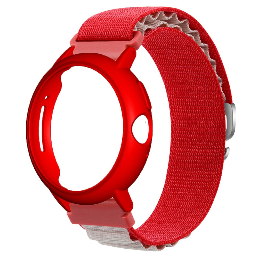 Nylon Universal Rem passer til Google Pixel Watch / Google Pixel Watch 2 - Rød#serie_4