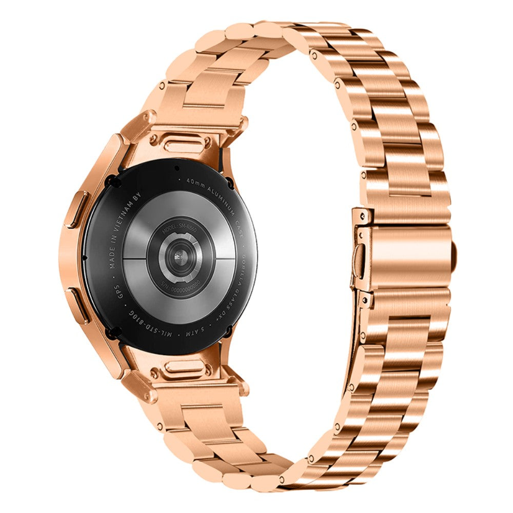 Mega Holdbart Metal Universal Rem passer til Samsung Smartwatch - Pink#serie_076