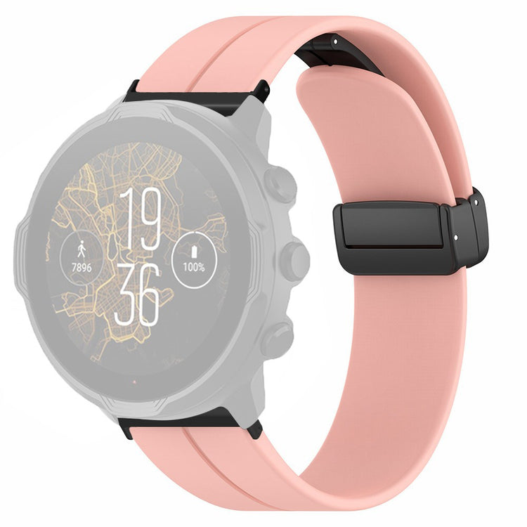 Kønt Silikone Universal Rem passer til Smartwatch - Pink#serie_3