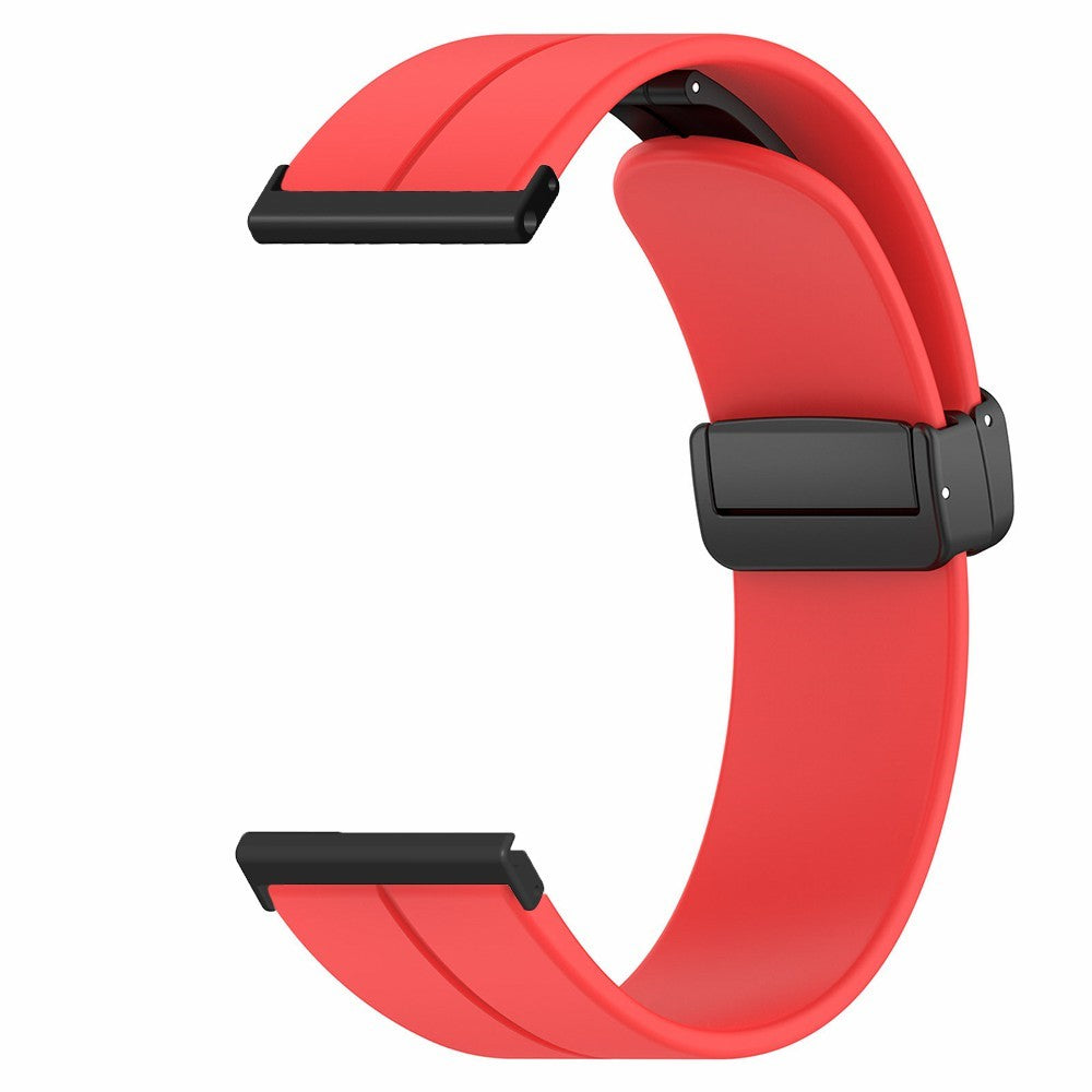 Kønt Silikone Universal Rem passer til Smartwatch - Rød#serie_6