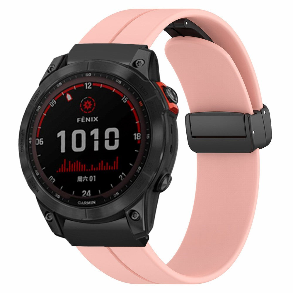 Mega Fint Silikone Universal Rem passer til Smartwatch - Pink#serie_4