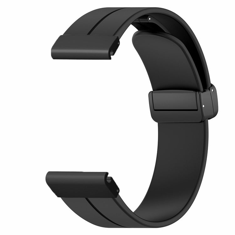 Mega Fint Silikone Universal Rem passer til Smartwatch - Sort#serie_5