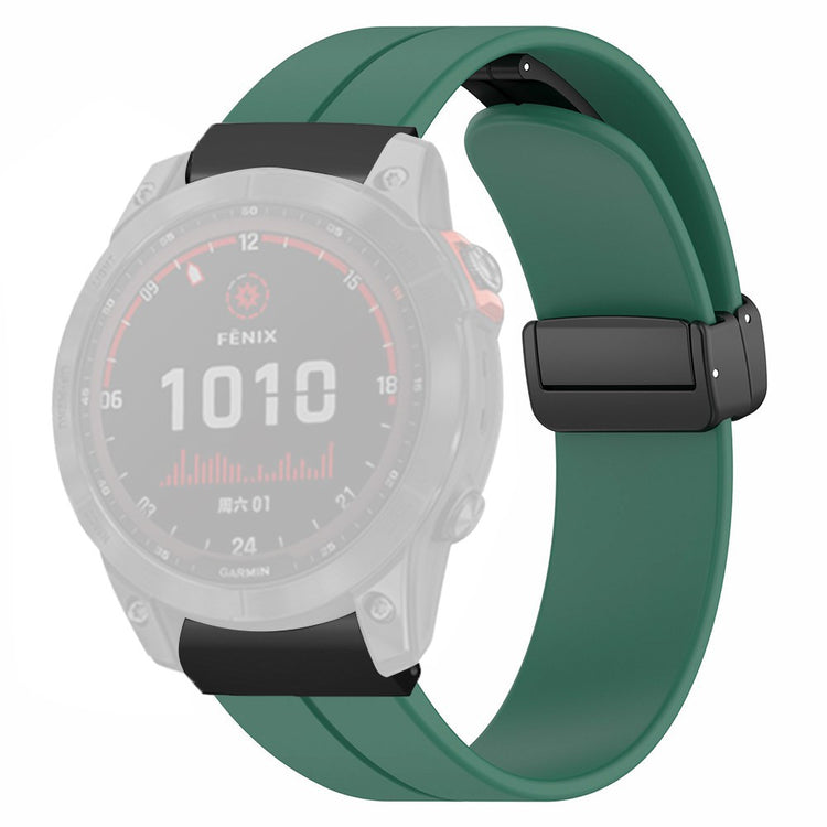 Mega Fint Silikone Universal Rem passer til Smartwatch - Grøn#serie_9