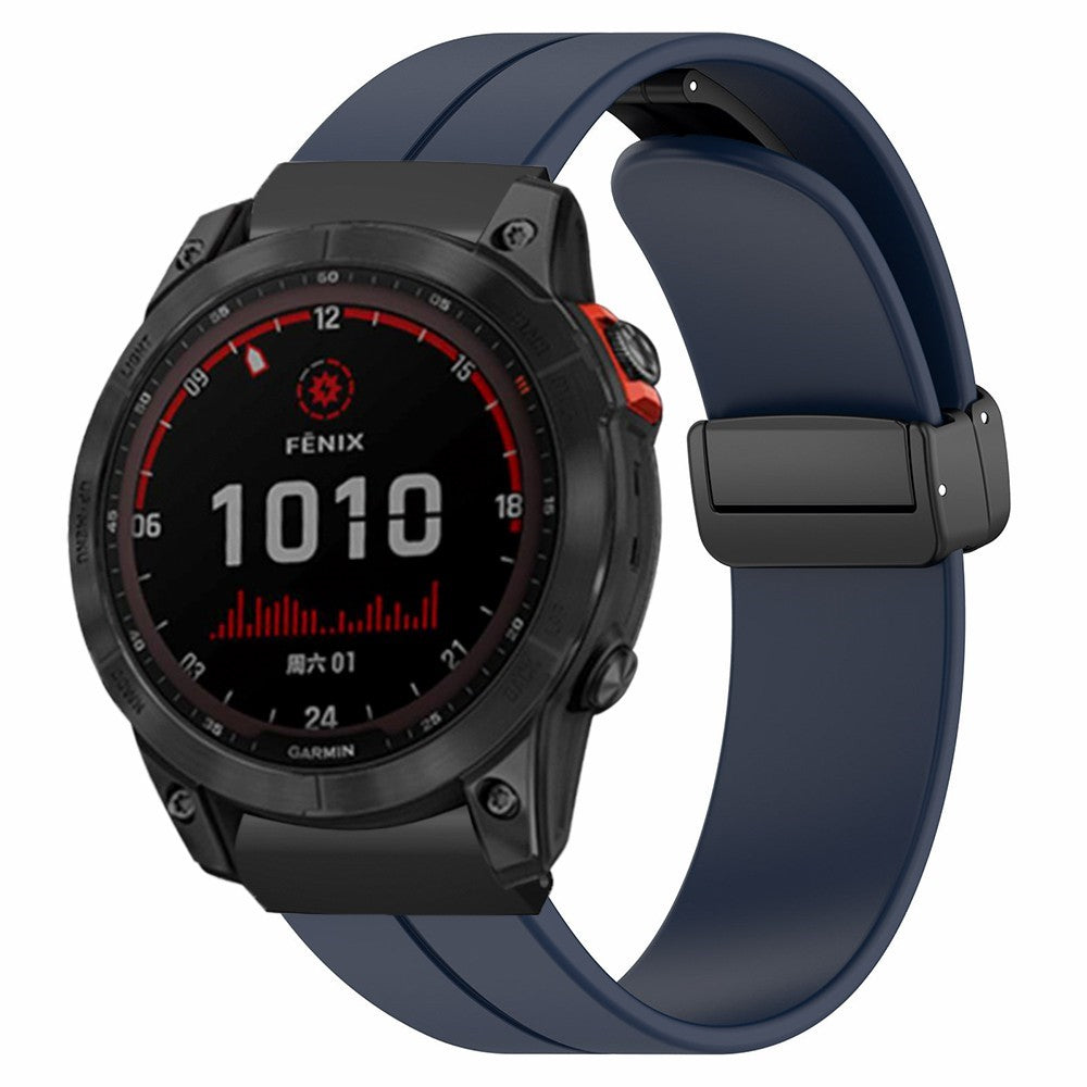 Mega Fint Silikone Universal Rem passer til Smartwatch - Blå#serie_10