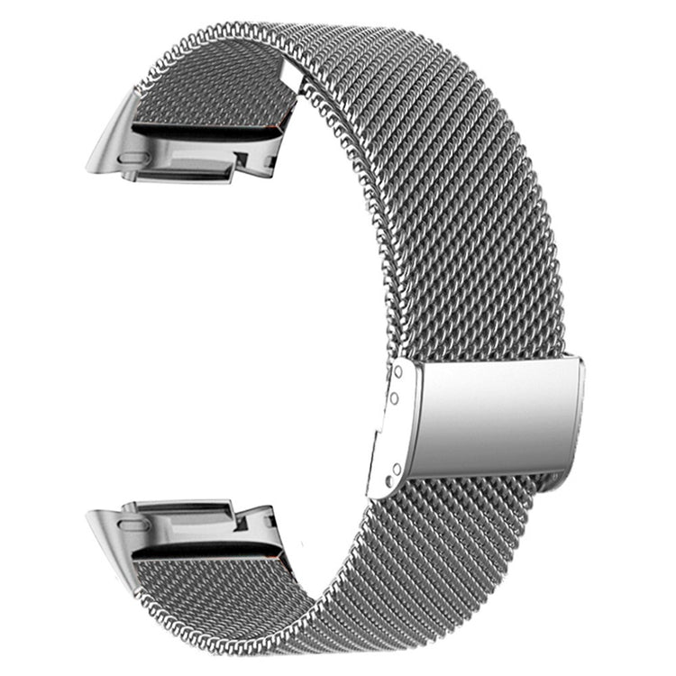 Solid Metal Universal Rem passer til Fitbit Charge 6 / Fitbit Charge 5 - Sølv#serie_2