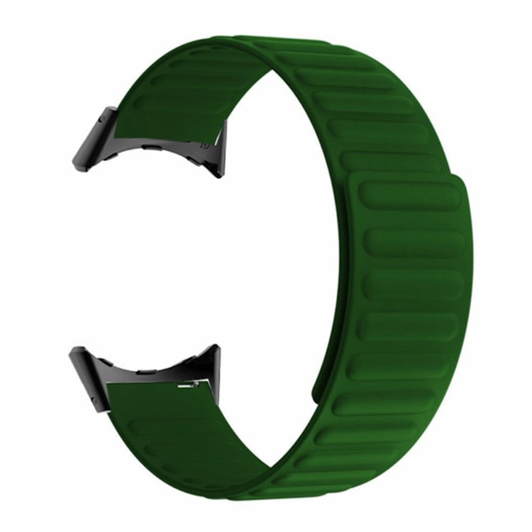 Silikone Universal Rem passer til Google Pixel Watch / Google Pixel Watch 2 - Grøn#serie_7