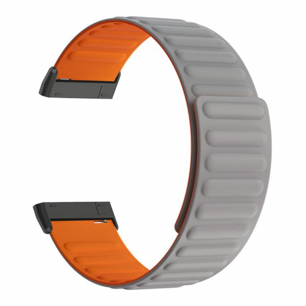 Super Sejt Silikone Universal Rem passer til Fitbit Smartwatch - Orange#serie_6