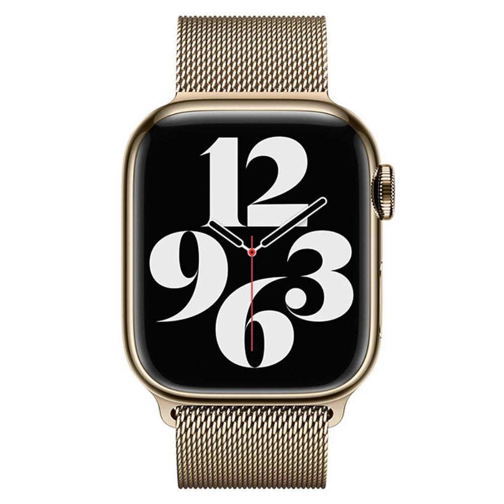 Vildt Rart Metal Universal Rem passer til Apple Smartwatch - Guld#serie_1