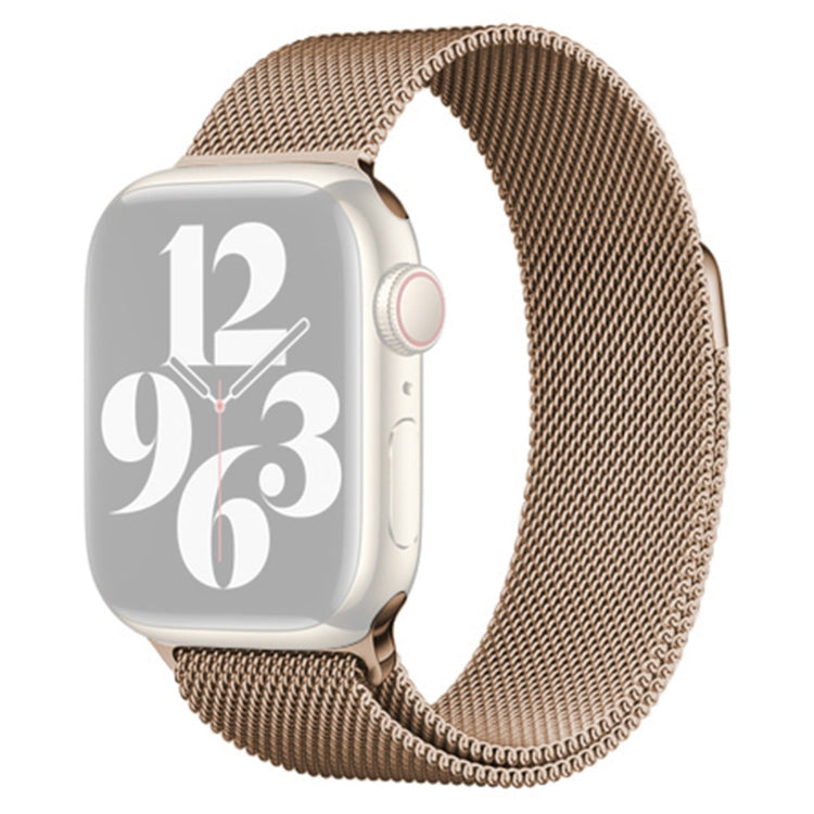 Vildt Rart Metal Universal Rem passer til Apple Smartwatch - Guld#serie_5