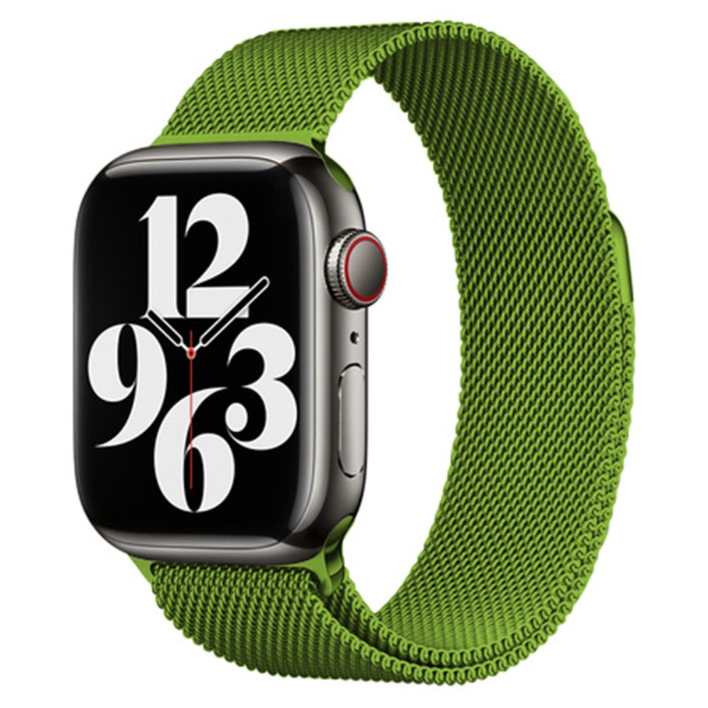 Vildt Rart Metal Universal Rem passer til Apple Smartwatch - Grøn#serie_8