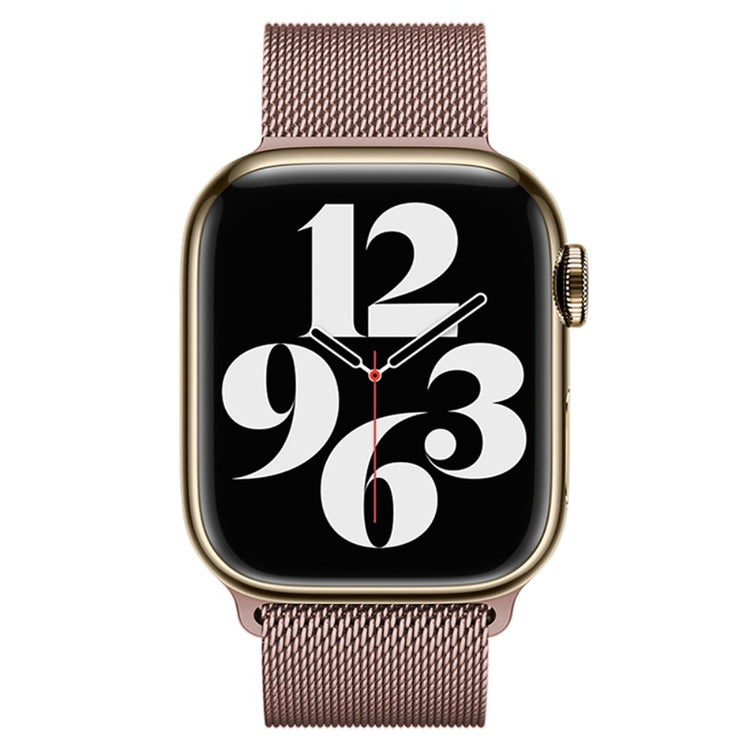 Vildt Rart Metal Universal Rem passer til Apple Smartwatch - Pink#serie_9