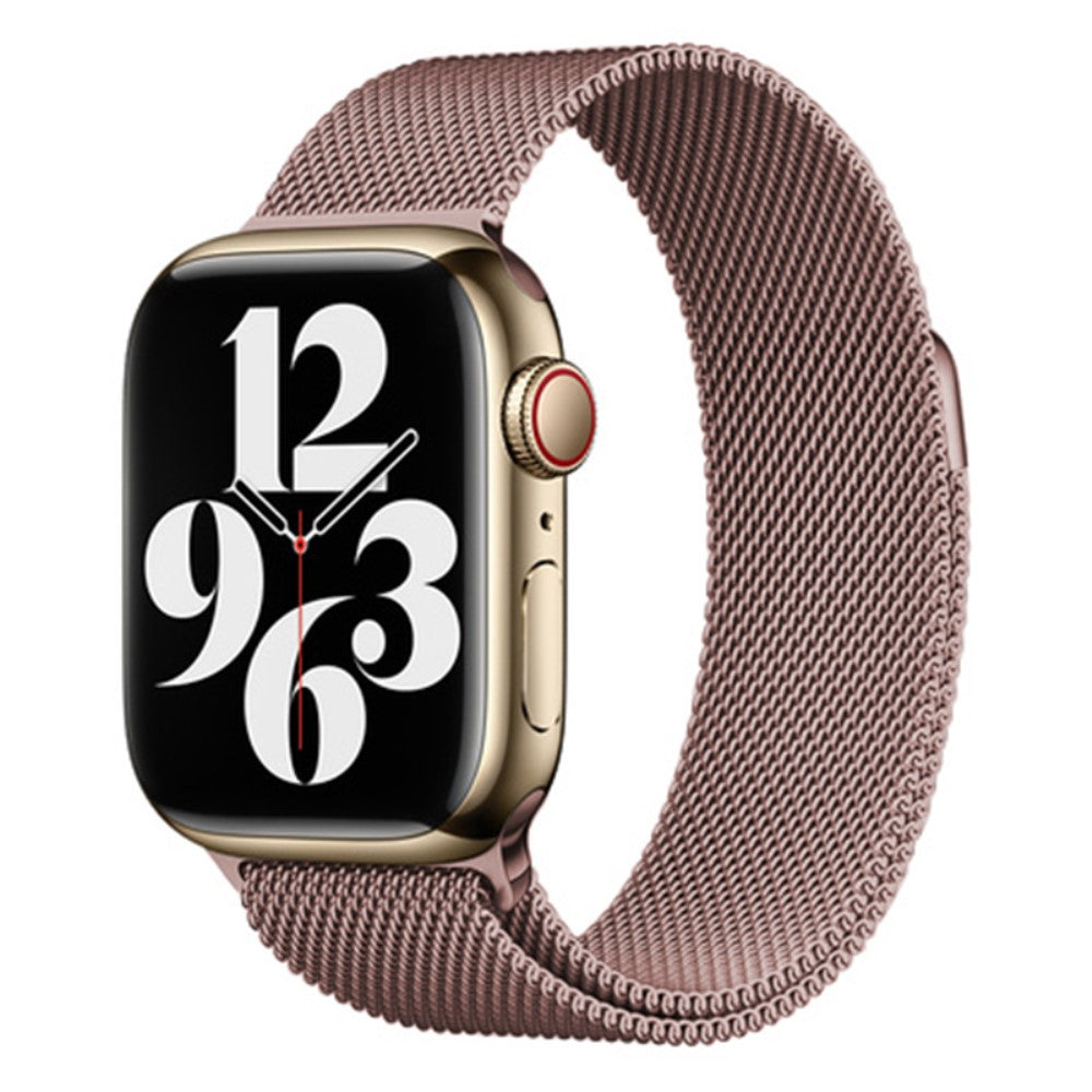 Vildt Rart Metal Universal Rem passer til Apple Smartwatch - Pink#serie_9