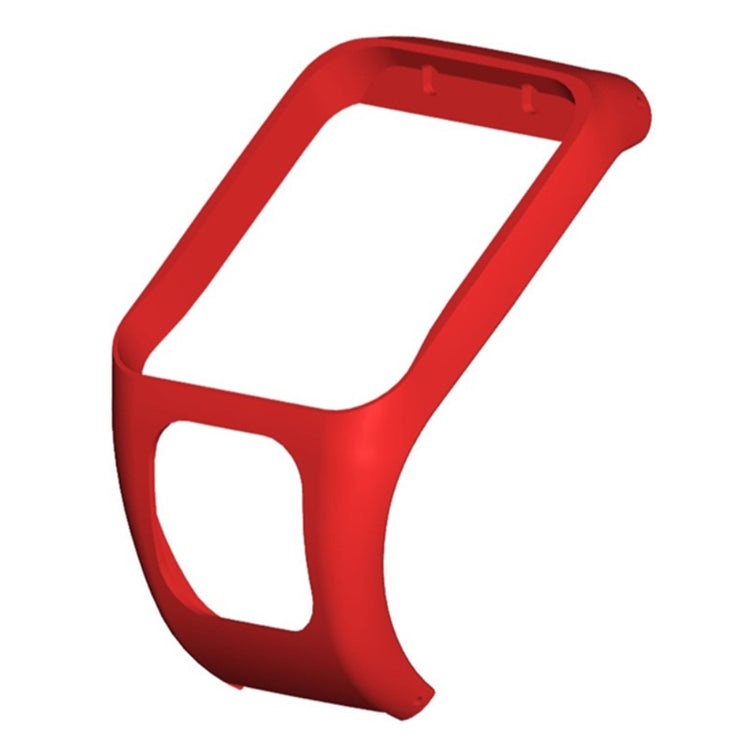 Hårdt Silikone Universal Bumper passer til Tomtom Smartwatch - Rød#serie_4