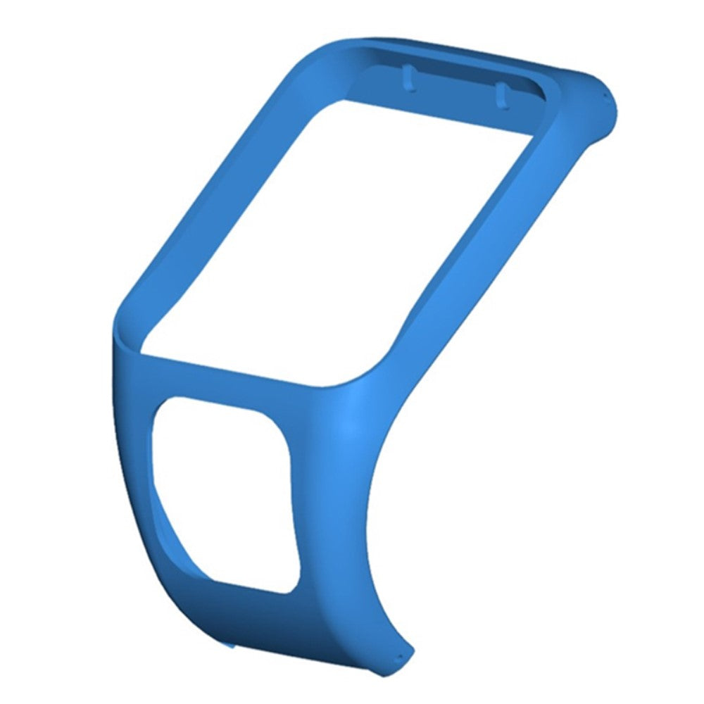 Hårdt Silikone Universal Bumper passer til Tomtom Smartwatch - Blå#serie_10