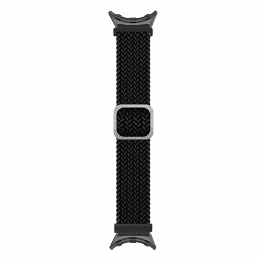 Nylon Universal Rem passer til Google Pixel Watch / Google Pixel Watch 2 - Sort#serie_2