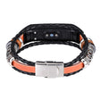 Huawei Honor Band 4 / Honor Band 5 Metall Och Konstläder Universell Armband