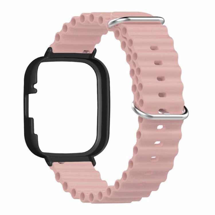 Rigtigt Skøn Silikone Rem passer til Xiaomi Redmi Watch 3 - Pink#serie_12