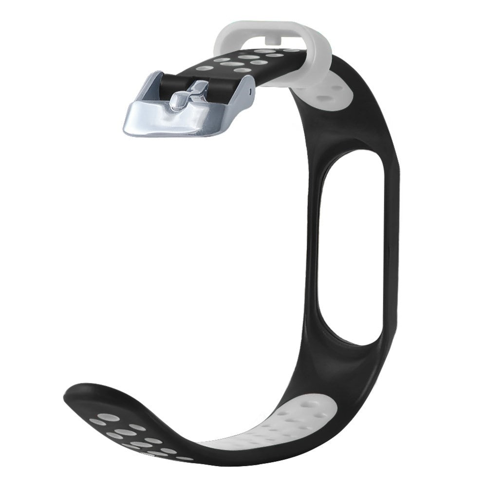 Mega Smuk Silikone Universal Rem passer til Smartwatch - Sølv#serie_2