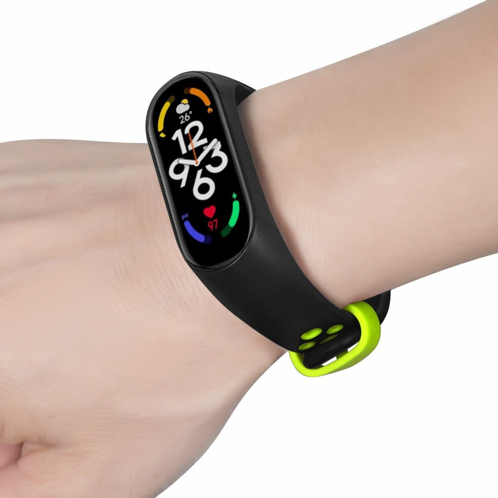 Mega Smuk Silikone Universal Rem passer til Smartwatch - Grøn#serie_4