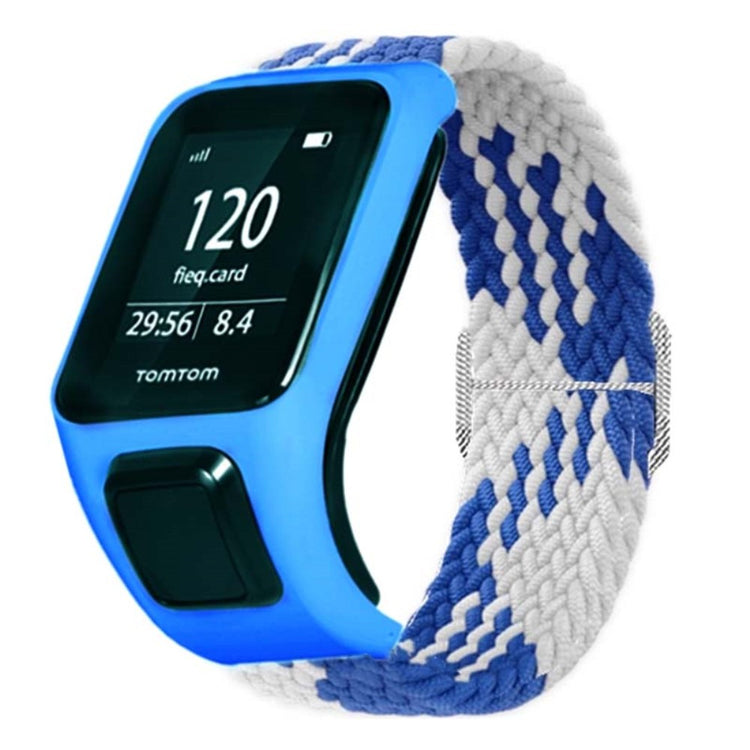 Meget Godt Nylon Universal Rem passer til Tomtom Smartwatch - Blå#serie_11